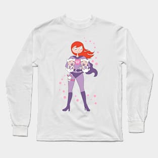 Supermom twins - red hair Long Sleeve T-Shirt